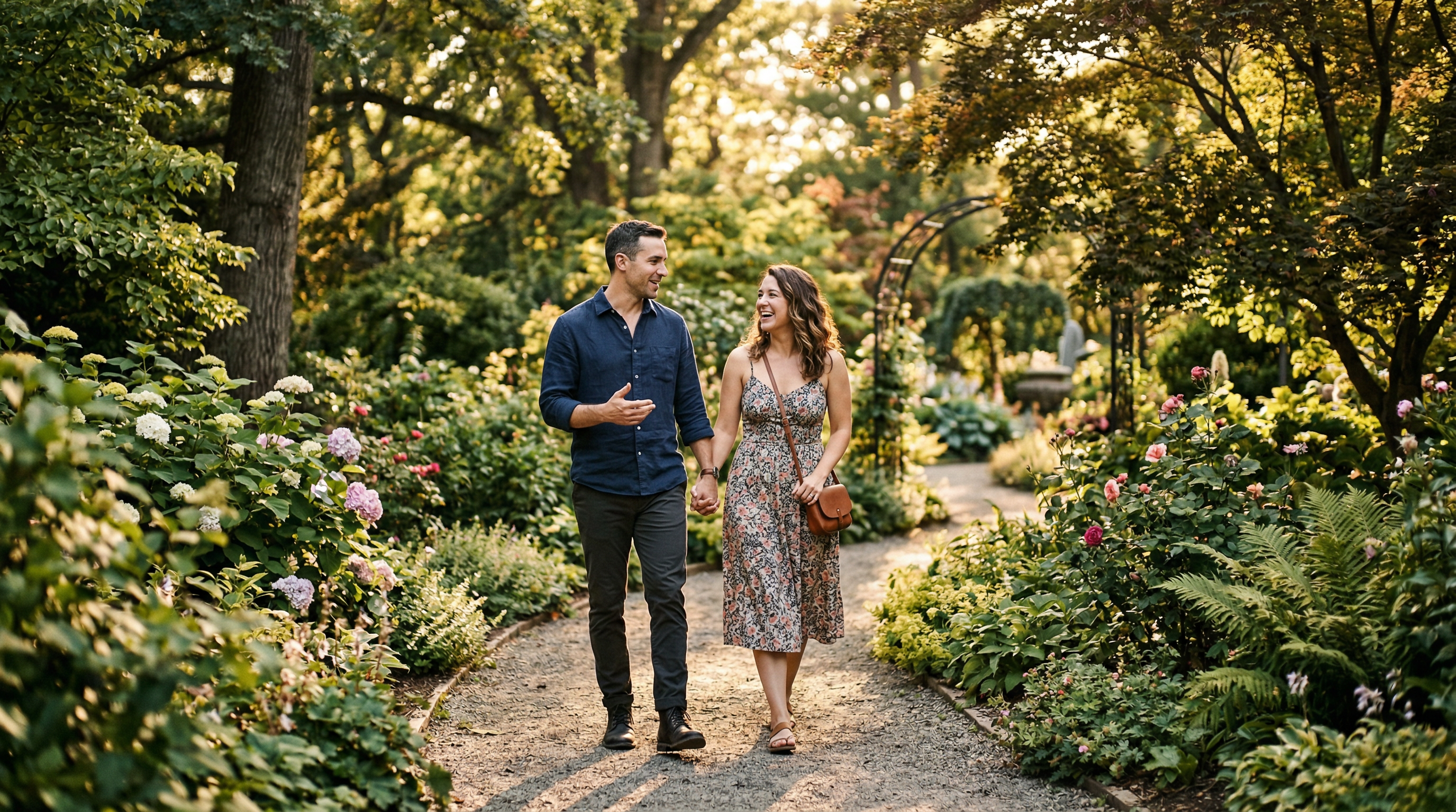 Two characters talking